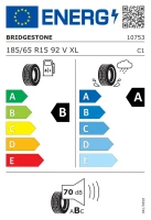 185/65R15 opona BRIDGESTONE ECOPIA EP001S XL AO 92V